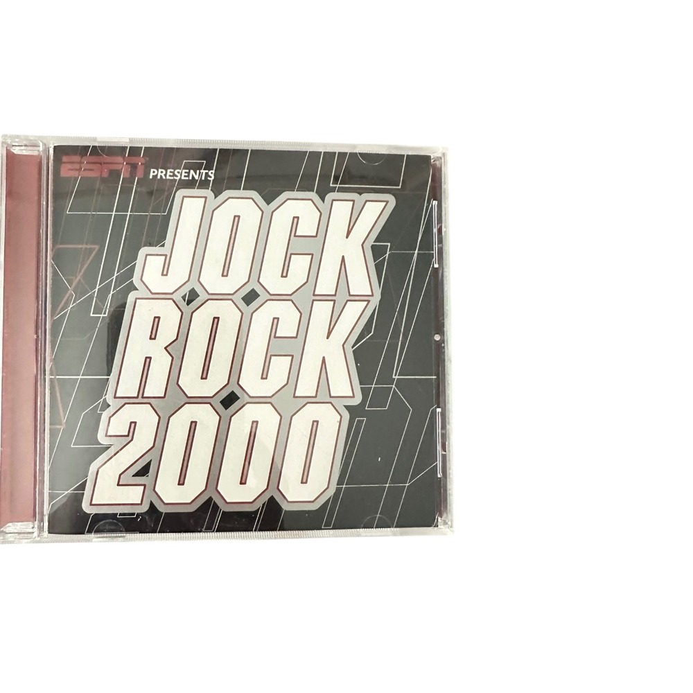 ESPN Presents Jock Rock 2000 CD Album 21 Track Compilation Rock‎ Music